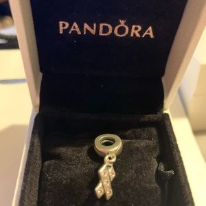 Pandora Breast Cancer Awareness Ribbon